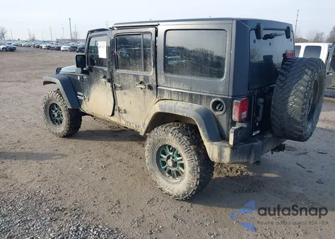 2012 Jeep Wrangler Unlimited Sport z USA, uszkodzony, nr VIN 1C4BJWDG6CL263970